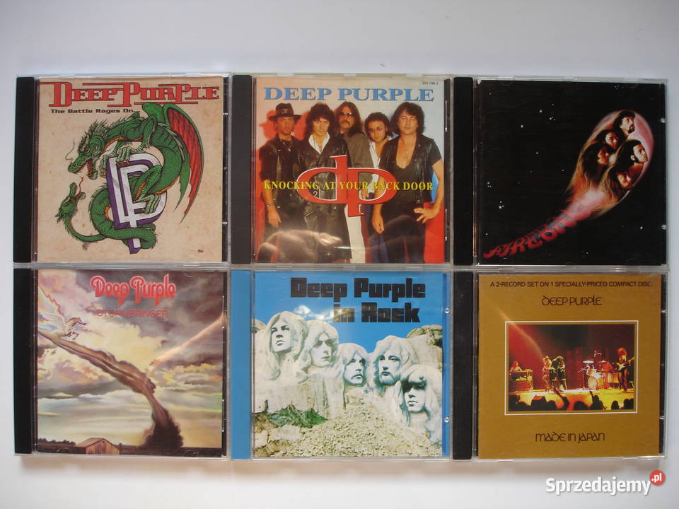 DEEP PURPLE płyty CD Zielona Góra sprzedam