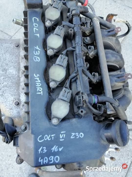 Mitsubishi Colt Z30 VI Smart 13 16v silnik Rok produkcji 2010 Jastrzębie-Zdrój