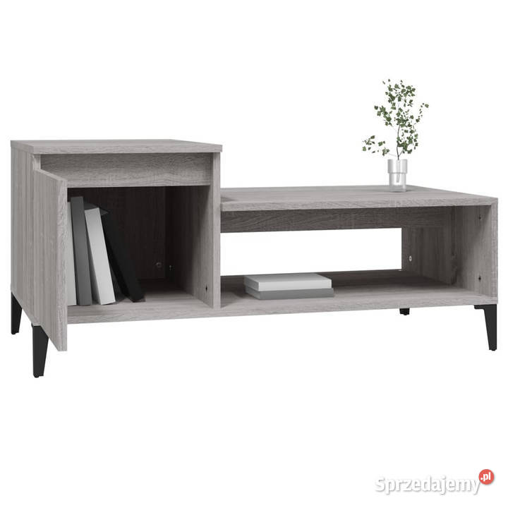 Stolik kawowy szary dąb sonoma 100x50x45 mazowieckie