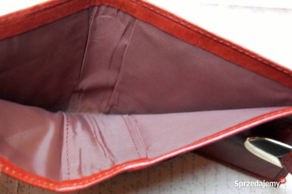 Portfel skórzany Roche brązowy skóra naturalna Lublin