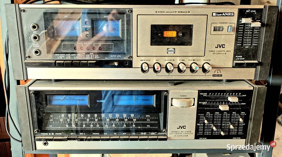 Jvc amplituner i deck