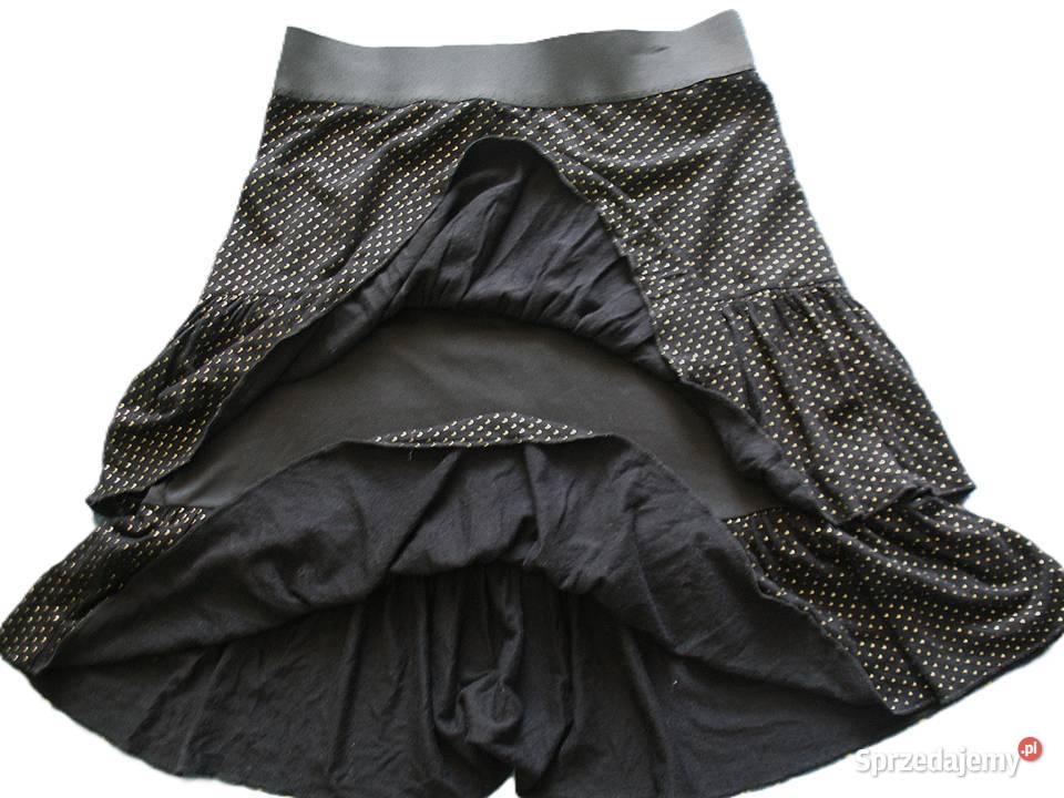 Spódnica mini dzianina 36 S pas 64