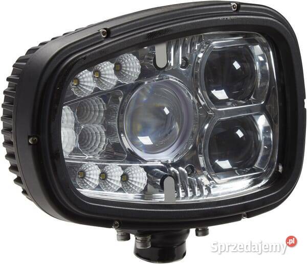 Lampa przednia LED prawa 55W prostokątna 1224V z Kamionna