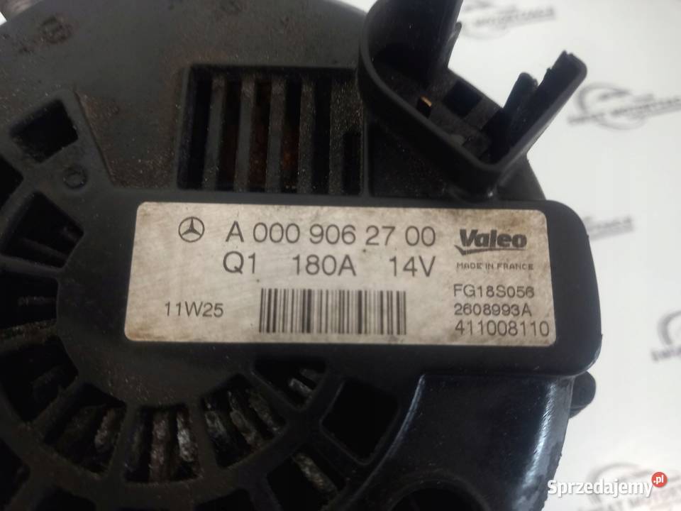 VITO W639 30 CDI LIFT 642890 642890 alternator Rok produkcji 2012 świętokrzyskie Kielce