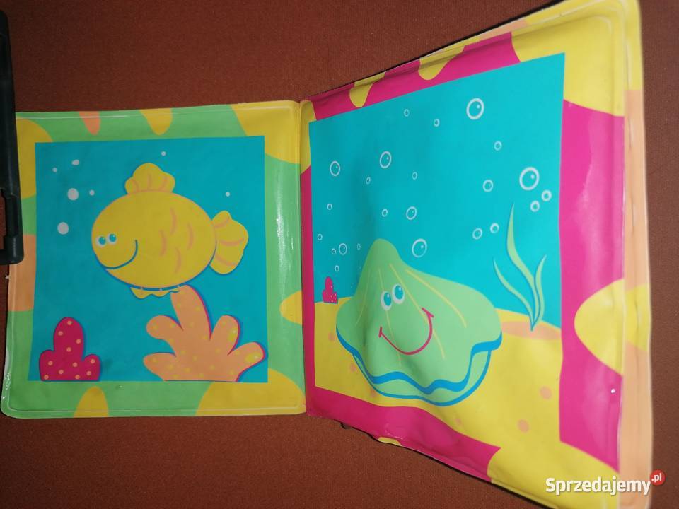 Książeczka do kąpieli piszczącaWodne zabawy Łódź