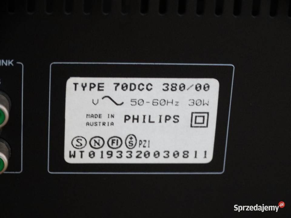 Philips DCC 380 magnetofon cyfrowy WYSYŁKA podkarpackie Jasło