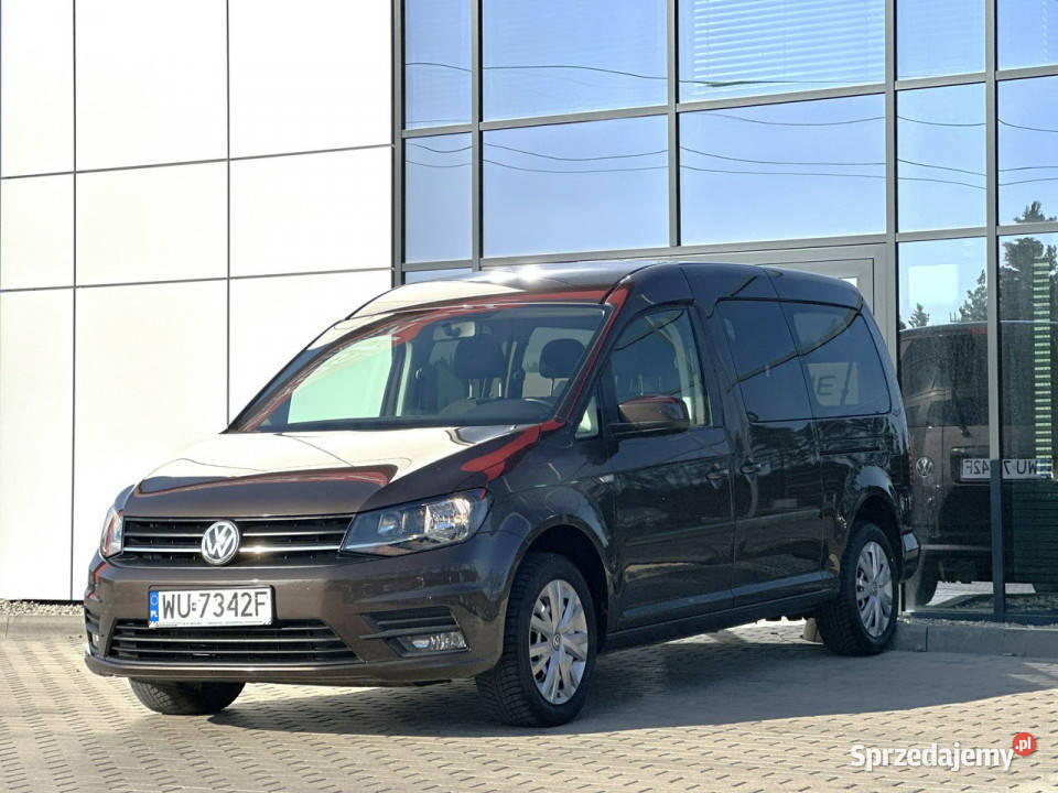 Volkswagen Caddy Polski salon 1 Ręka 7 osób Navi przyciemniane szyby Kąty Opolskie sprzedam