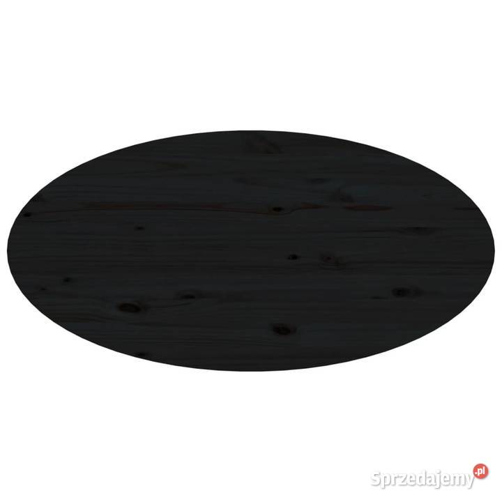 vidaXL Stolik kawowy czarny 80x40x35 lite drewno Stoliki kawowe i ławy Warszawa