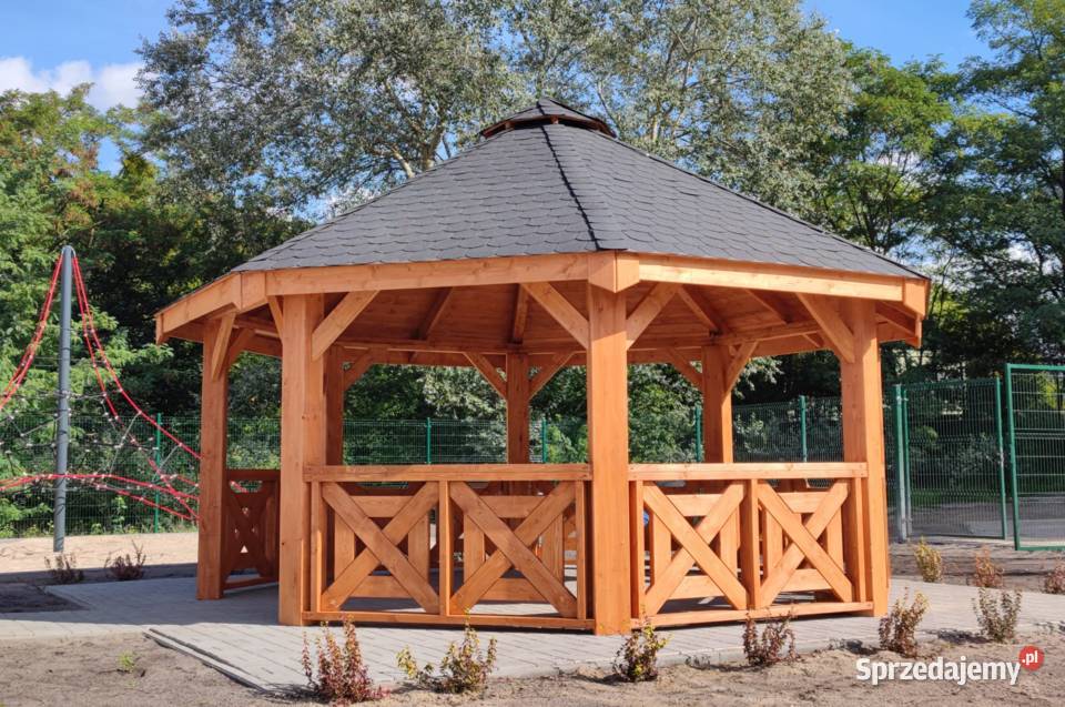 Altana Ogrodowa Drewniana 5m Altanka Drewniana Poznań sprzedam