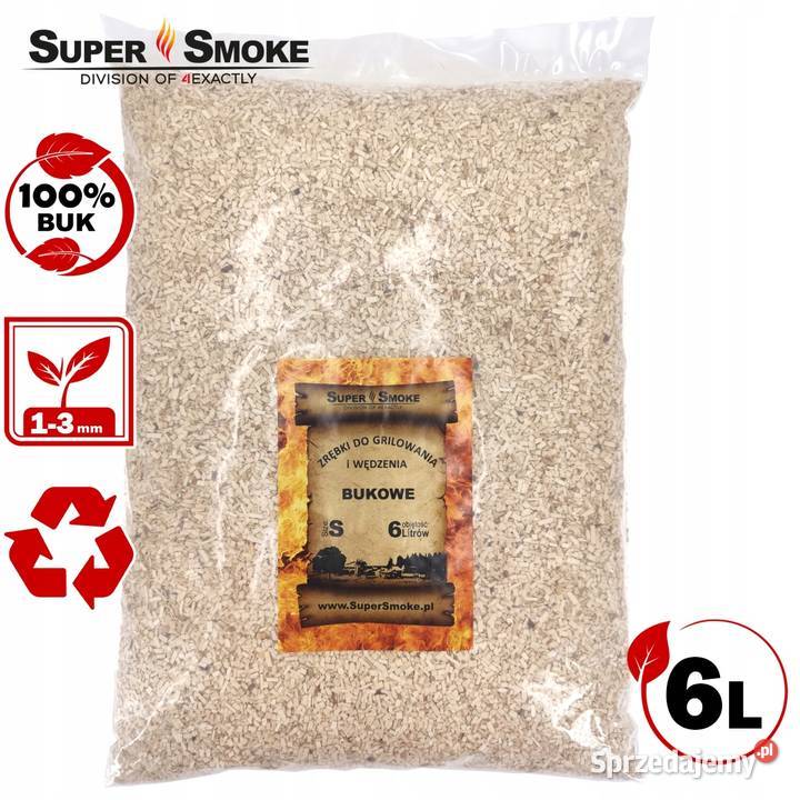 Zrębki Wędzarnicze SuperSmoke BUK KL02 13mm