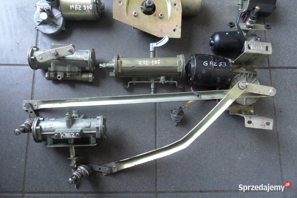 Silnik wycieraczek Ził Kraz Gaz 69 T130 pióro