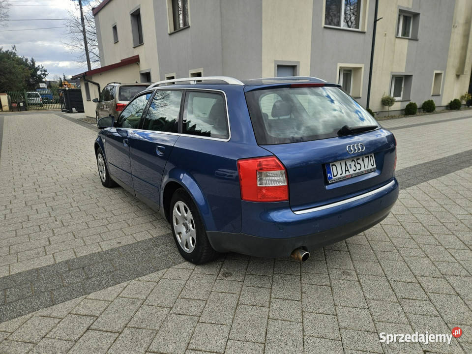 Audi A4 20 131 klimatronik parktronik elektryka Rok produkcji 2003 dolnośląskie Strzegom
