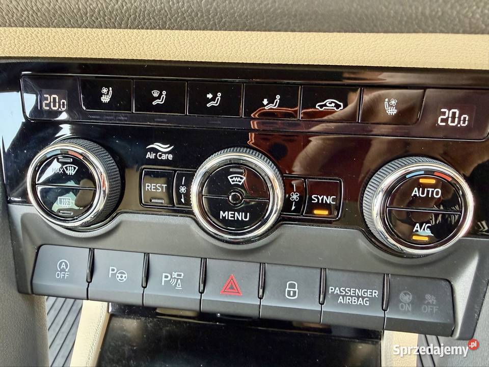 Skoda Kodiaq 20 diesel 4x4 salon polska gniazdo USB Radzymin