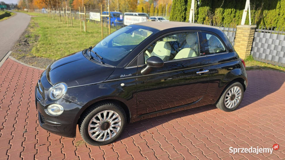 Fiat 500 500 C Cabrio Śliczny Dolcevita 37 Karczew