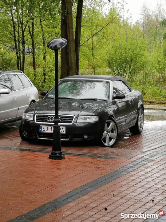 Sprzedam zamienię a4b6 cabrio Anglik welurowa tapicerka Dąbrowa Górnicza