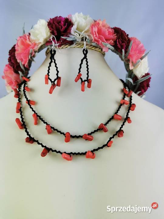 Biżuteria frywolitkowa Zegarki i Biżuteria małopolskie Wiśniowa