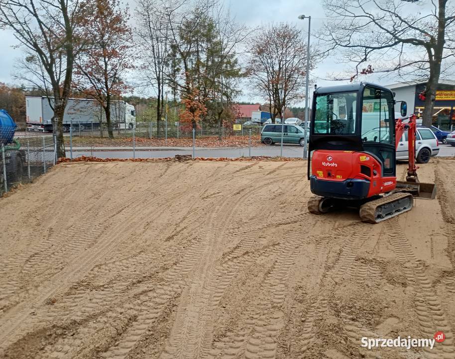 Usługi Minikoparką RucianeNida i