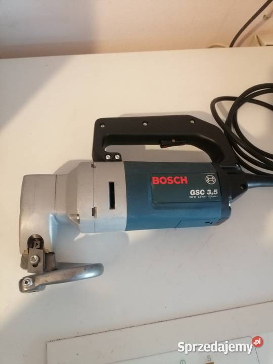 Nożyce do blachy Bosch GSC 35 łódzkie Grabica