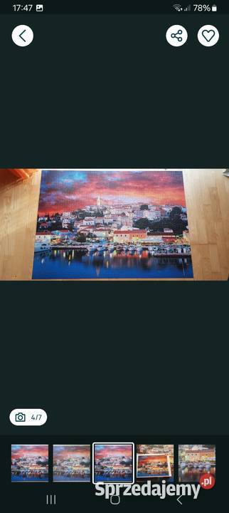 Puzzle 3000 trefl Vrsar Istria Chorwacja Puzzle Siemianowice Śląskie