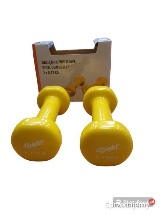 Hantle winylowe fitness 2 x 075 Dębica