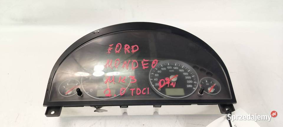 LICZNIK ZEGAR FORD MONDEO MK3 3S7F10841 osobowe kujawsko-pomorskie Lipno