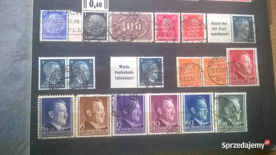znaczki NIEMCY zestaw 82 stemplowane sprzedam