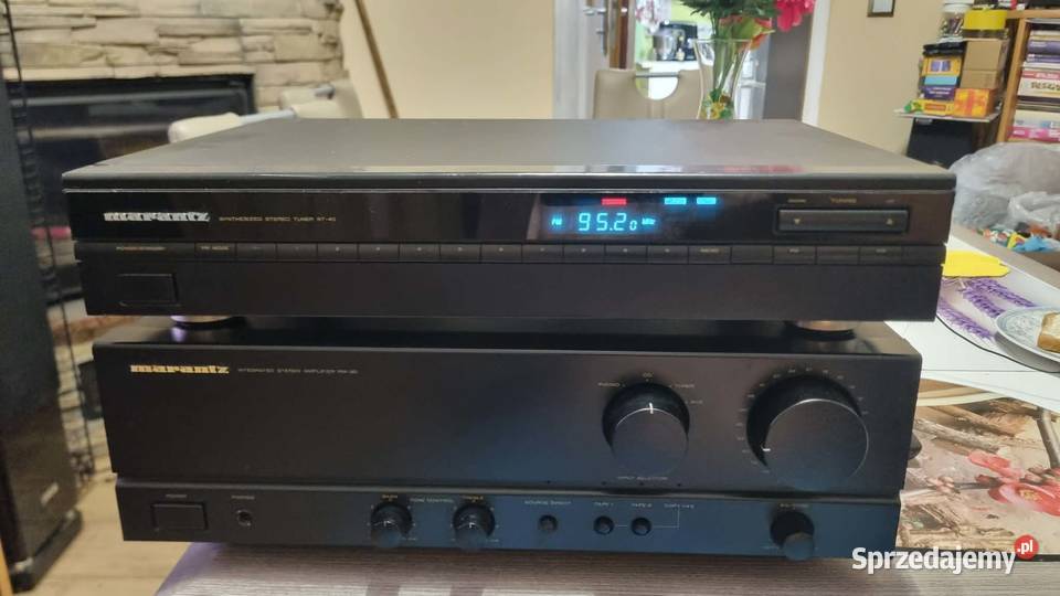 Wieża Marantz PM30 2x35W tuner ST40 CD Pioneer łódzkie Warta