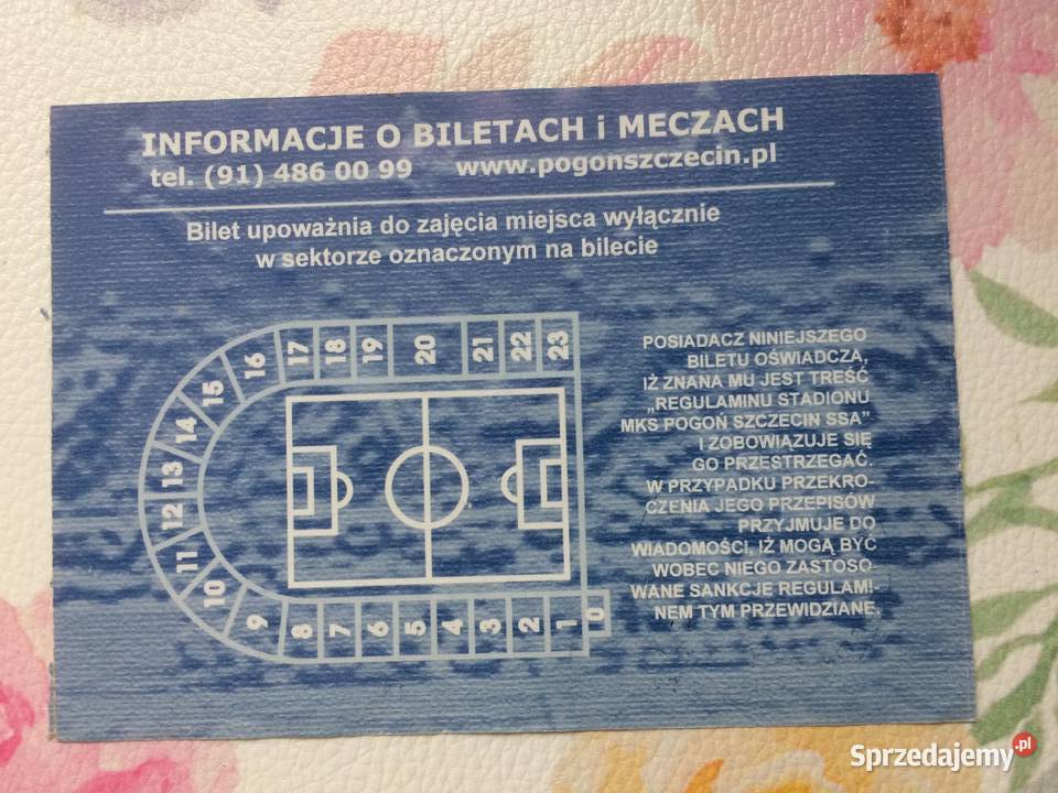 1172 Bilet Pogoni Szczecin 2007 R