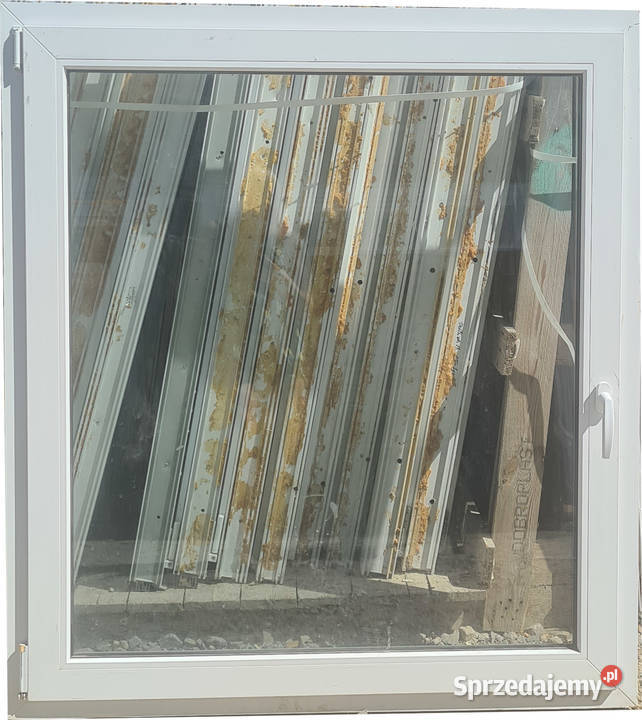 OKNA KacprzaK OKNO PCV 124x138 Używane Siedlce