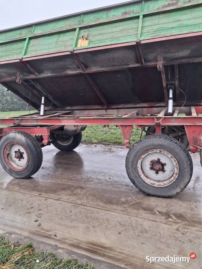 Sprzedam przyczepę d46 wywrotka zarejestrowana Płock
