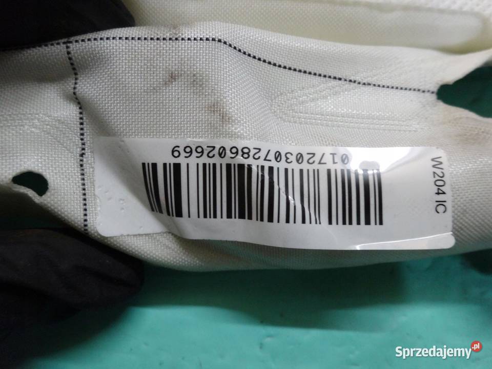 MERCEDES W204 07r AIRBAG kurtyna prawa 604703300 osobowe