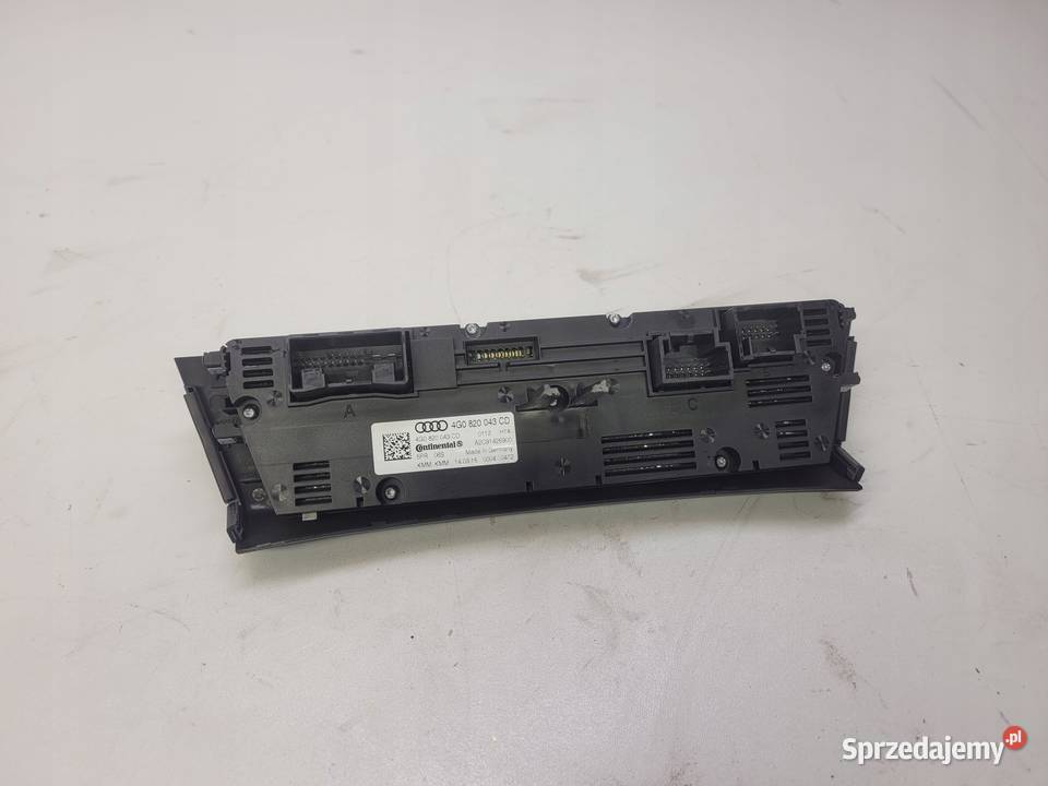 PANEL KLIMATRONIK AUDI A6 C7 A7 LIFT 4G0820043CD Przystajń