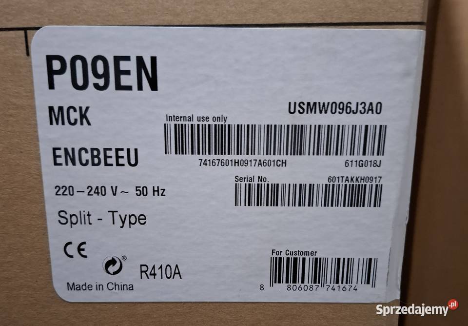 Obudowa klimatyzatora LG Kajetany