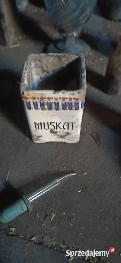 Zabytkowe butelki i porcelana opolskie Biała