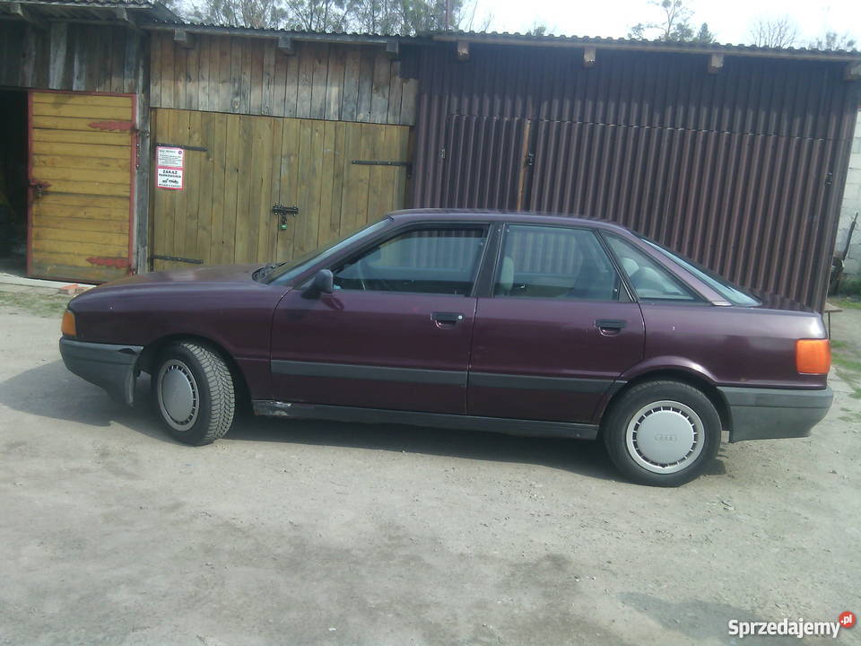 Audi 80 B3 18 benzyna GAZ 87r AUTO DO JAZDY do benzyna+LPG