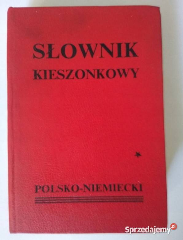 Słownik Kieszonkowy Polsko-Niemiecki