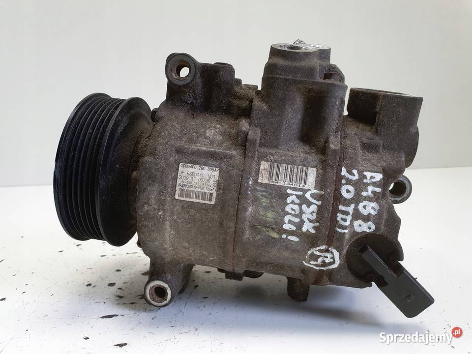 SPRĘŻARKA KLIMATYZACJI Audi A4 B8 20 TDI pompa lubelskie Chełm