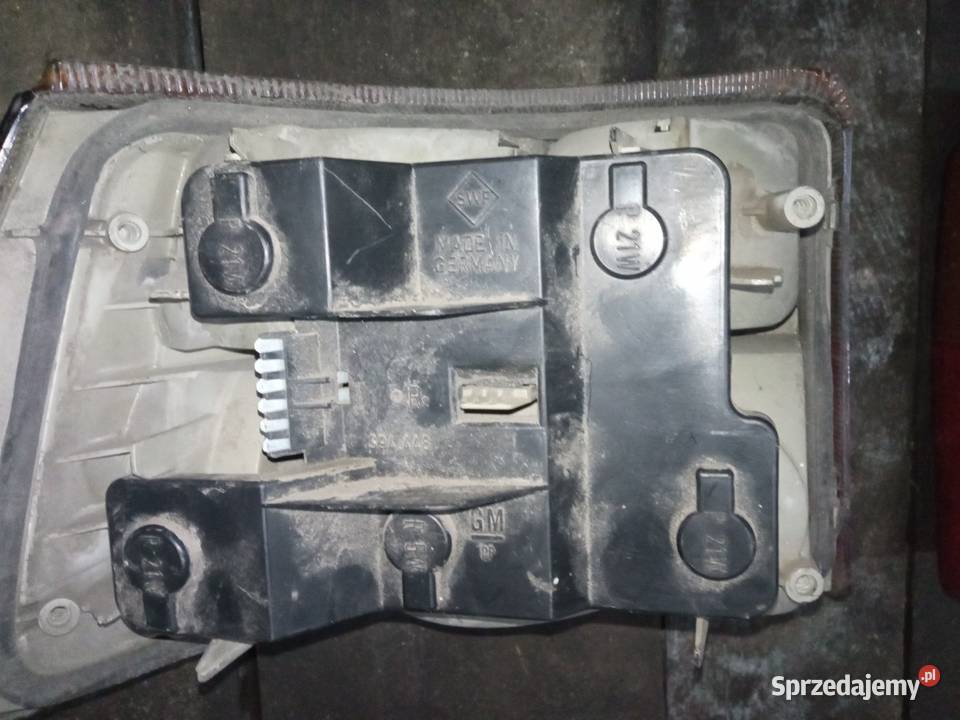 Wkłady tylnej lampy opel astra f Posługowo