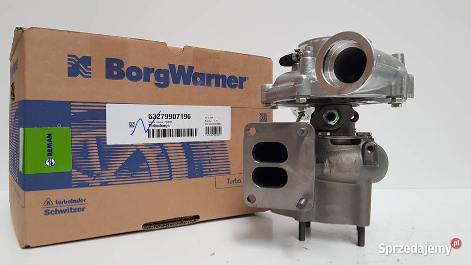 Turbosprężarka BorgWarner KKK Oryginal Reman Siedlce