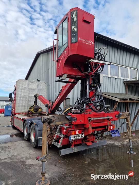 Żuraw przeladunkowy Palfinger Epsilon z 500KM śląskie Częstochowa