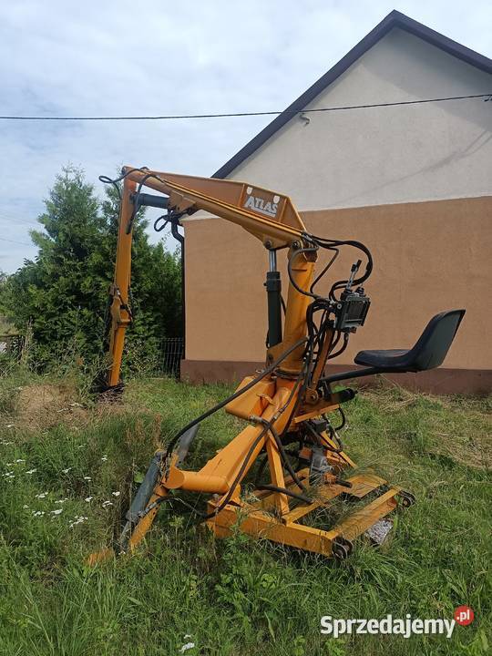 Koparka ciagnikowa Atlas Troll skrzat mikrus Maszyny rolnicze