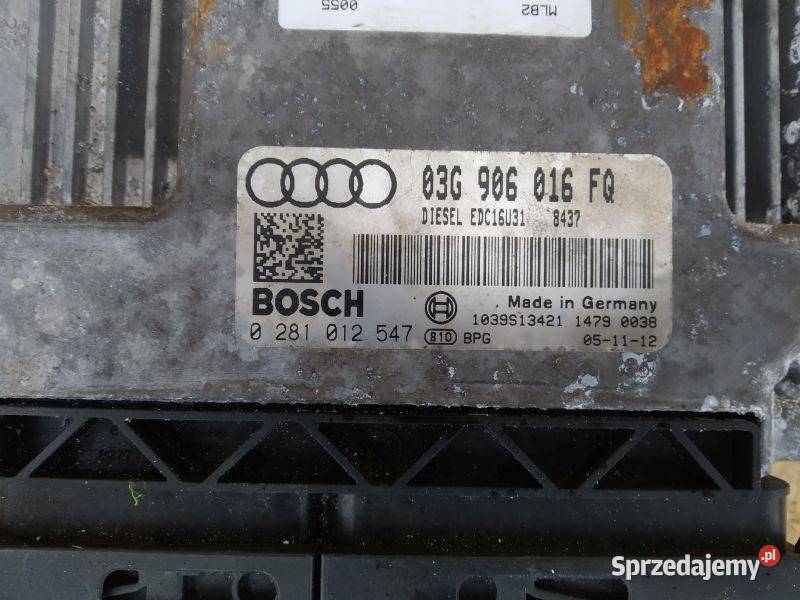 STEROWNIK SILNIKA KOMPUTER AUDI A4 B7 20 TDI Gliwice