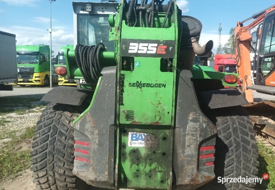 Ładowarka teleskopowa Sennebogen 355 E mth 4753 5000h Dębica