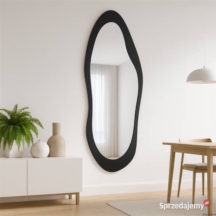 Lustro nieregularne w ramie mdf PRESTO Warszawa