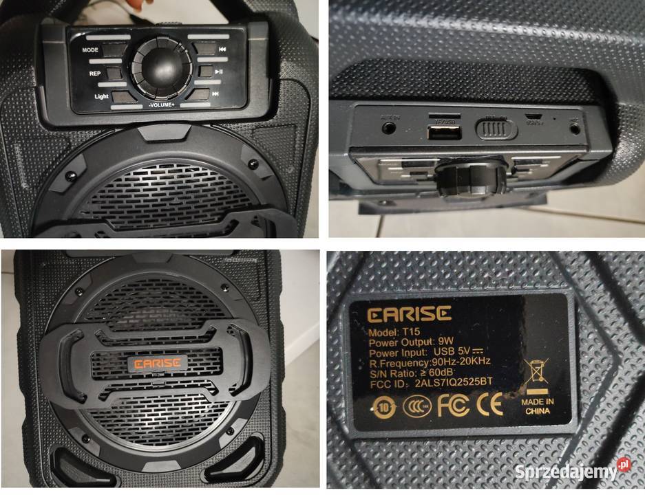 przenośny głośnik karaoke mikrofon efekty Kielce