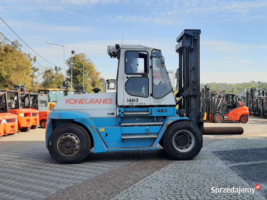 Wózek widłowy 12 T Konecranes SMV 12600B duplex diesel Kęty