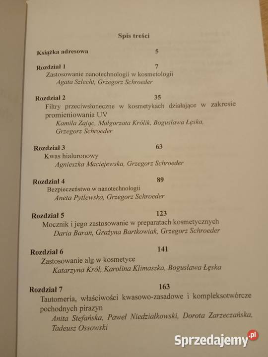 Nanotechnologia kosmetyki chemia Poznań
