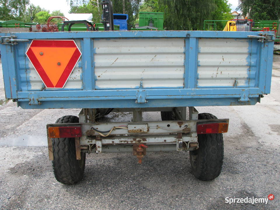 Przyczepa AUTOSAN D732 4tony w RadMasz Opoczno