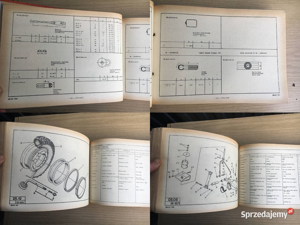 Tytuł Jelcz 316 Katalog części zamiennych Łęczyca