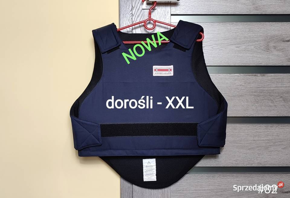 NOWA kamizelka ochronna jeździecka XXL dorosłych Jasień